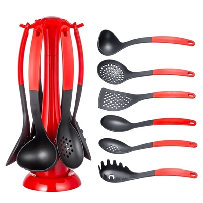 Stampa di seta Logo utensili da cucina Set utensili da cucina non appiccicosi per necessità di cucina versatili