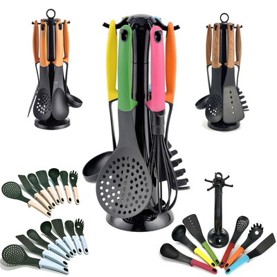 7 PCS Creative Kitchenware Set utensili da cucina accessori da cucina con logo di stampa di seta