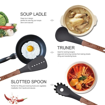 2023 Gadget Strumenti da cucina resistenti al calore per utensili da cucina di plastica Set e accessori