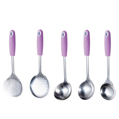 Set di utensili da cucina colorati da 6 pezzi per utensili da cucina classici in utensili da cucina carousel