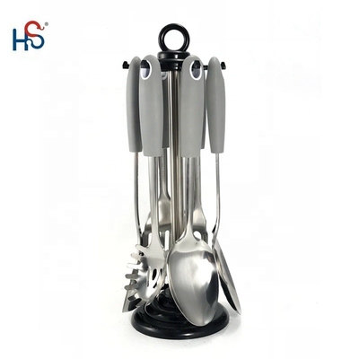 Set di utensili da cucina colorati da 6 pezzi per utensili da cucina classici in utensili da cucina carousel