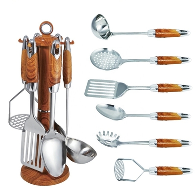 FOB PORT Ningbo Sustainable Dining Set Accessori da cucina con attrezzi in acciaio inossidabile