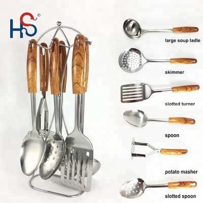 FOB PORT Ningbo Sustainable Dining Set Accessori da cucina con attrezzi in acciaio inossidabile