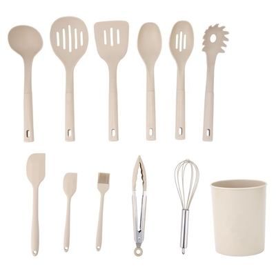 12 Pcs utensili da cucina utensili da cucina cucina Kit con maniglie di legno e ISO9001 approvato