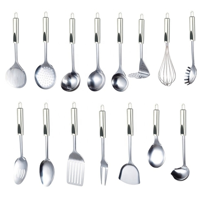 1.0mm/2.5mm utensili da cucina in acciaio inossidabile Set utensili da cucina per accessori da cucina