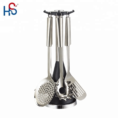 utensili in acciaio inossidabile set per cucina cucina OEM logo accessori metallici strumenti