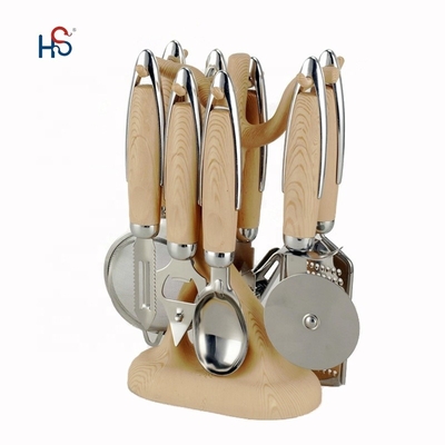 In acciaio inossidabile 430 ABS Manica Classic Design per gadget di cucina fresca e set di utensili da cucina
