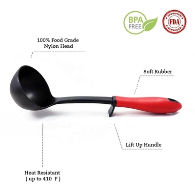 Apparecchi da cucina piccoli utensili da cucina in nylon di plastica sostenibile per utensili da cucina bonny