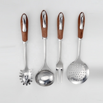 Set da cucina in acciaio inossidabile cucchiaio Turner a fessura per utensili da cucina