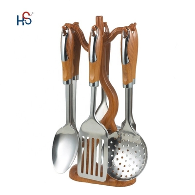 Set da cucina in acciaio inossidabile cucchiaio Turner a fessura per utensili da cucina
