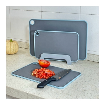 Disegno di taglio per cucina in plastica in PP stampato con scanalatura di succo e design antiscivolo