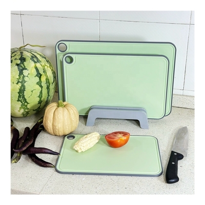 Disegno di taglio per cucina in plastica in PP stampato con scanalatura di succo e design antiscivolo