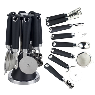 ISO9001 / LFGB certificato cucina domestica set in acciaio inossidabile apribottiglie e utensili da cucina
