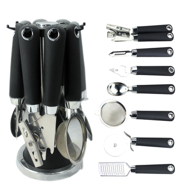 ISO9001 / LFGB certificato cucina domestica set in acciaio inossidabile apribottiglie e utensili da cucina