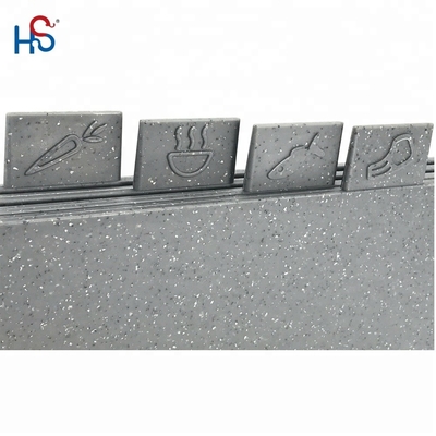 30x20x0.7mm Tavola da taglio antibatterica e trita verdura per utensili da cucina