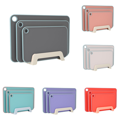 TPR Kitchen Chopping Board Set Tavole da taglio colorate per utensili e utensili da cucina
