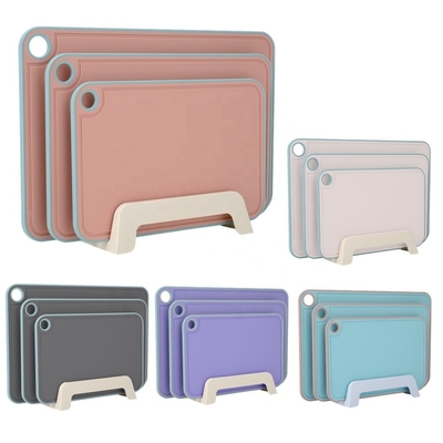 TPR Kitchen Chopping Board Set Tavole da taglio colorate per utensili e utensili da cucina