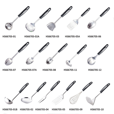 Apparecchi da cucina in acciaio inossidabile Set utensili da cucina antiaderenti per ogni cucina colorata
