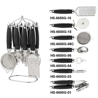Prodotti di tendenza 2021 Kitchen Gadget Set con certificazione ISO9001 e materiale metallico