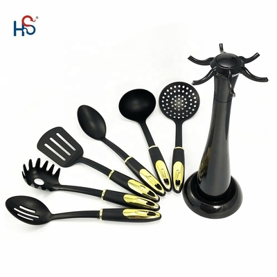 Set di utensili da cucina in nylon resistenti al calore utensili da cucina non appiccicosi utensili da cottura utensili da cucina cucchiaio Turner accessori