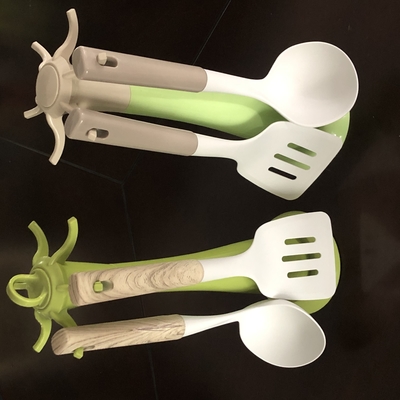 2pcs Set Turner/Soup Ladle utensili da cucina Strumenti in nylon resistenti al calore per cucinare