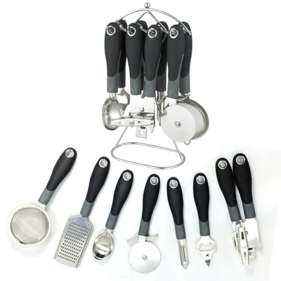 Set di 8 pezzi di utensili da cucina in acciaio inossidabile utensili multifunzione per cucinare