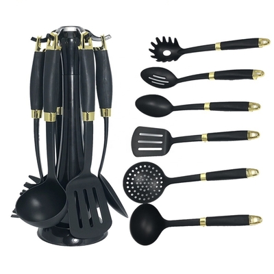 Set di utensili da cucina 7 pezzi Set di utensili d'oro per utensili e accessori da cucina