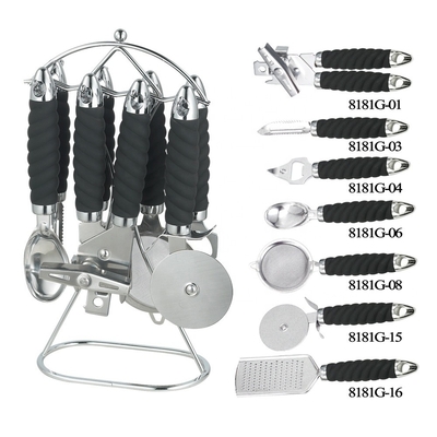 Migliora la tua esperienza culinaria con questo set di utensili da cucina ABS sostenibile