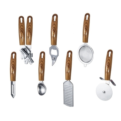 Strumenti da barbecue durevoli Set utensili da cucina ad alta temperatura a 210 gradi