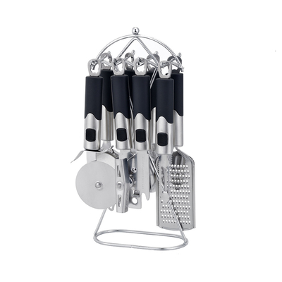 Apparecchi per la casa Set di attrezzi da cucina in qualsiasi colore con plastica in acciaio inox