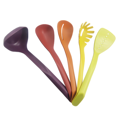 ISO9001 Certificato utensili da cucina in nylon Set per utensili da cucina da tavola da cucina