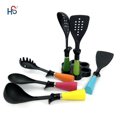 Strumenti da cucina antiaderenti Set utensili in nylon da 7 pezzi per un'esperienza di cucina senza sforzo