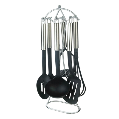 Sostenibile 9 PCS Nylon Kitchen Tool Set per cucinare Resistente al calore fino a 210 gradi