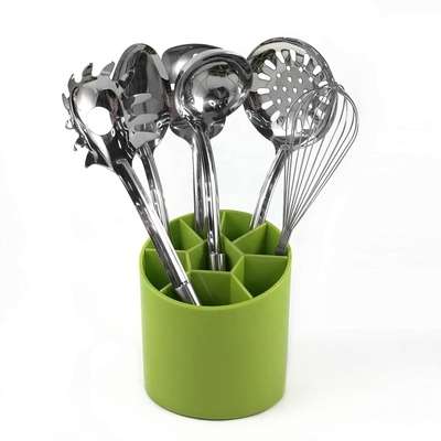 Sostenibile 9 PCS Nylon Kitchen Tool Set per cucinare Resistente al calore fino a 210 gradi