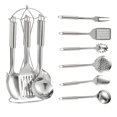 Sostenibile 9 PCS Nylon Kitchen Tool Set per cucinare Resistente al calore fino a 210 gradi