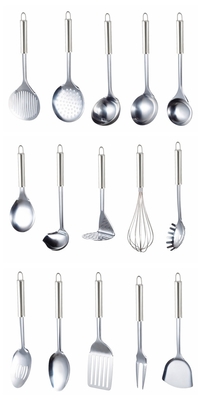 Sostenibile 9 PCS Nylon Kitchen Tool Set per cucinare Resistente al calore fino a 210 gradi