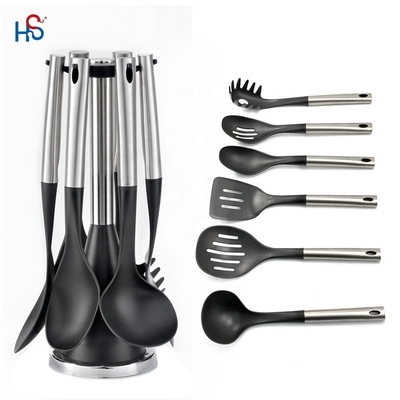Set di cucina in nylon a 7 pezzi per cucina sostenibile e OEM accettato