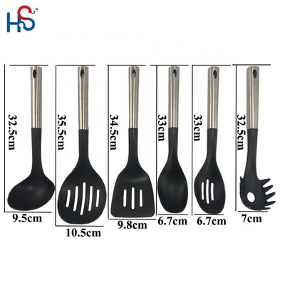 Set di cucina in nylon a 7 pezzi per cucina sostenibile e OEM accettato
