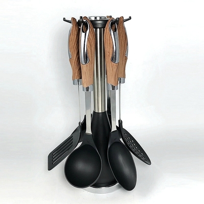 Esempio di supporto per la casa sostenibile Set di moda in nylon Apparecchi da cucina Strumenti da cucina