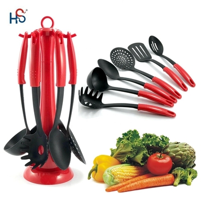 Set di utensili da cucina in nylon resistenti al calore ad alte temperature per prodotti domestici