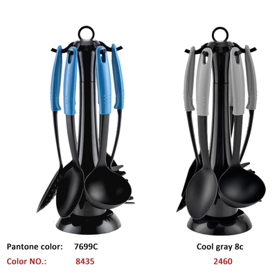 Set di utensili da cucina in nylon resistenti al calore ad alte temperature per prodotti domestici