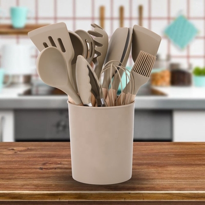 Apparecchi da cucina in silicone Set utensili da cucina antiaderenti per cuochi domestici e professionisti