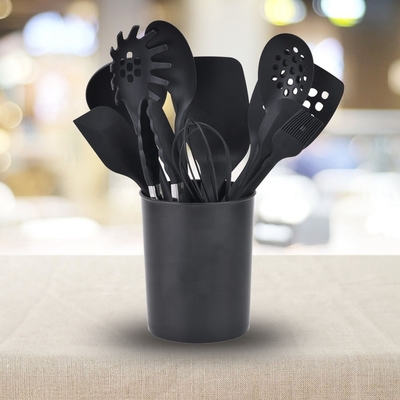 Apparecchi da cucina in silicone Set utensili da cucina antiaderenti per cuochi domestici e professionisti