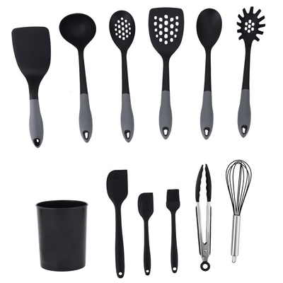Apparecchi da cucina in silicone Set utensili da cucina antiaderenti per cuochi domestici e professionisti
