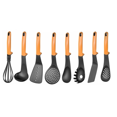 Accessori da cucina con supporto rotante e maniglia in nylon ABS utensili da cucina non appiccicosi