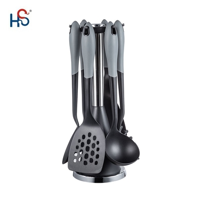 Set di utensili da cucina resistenti al calore di 6 pezzi di nylon 66 antiaderente per cucinare senza problemi