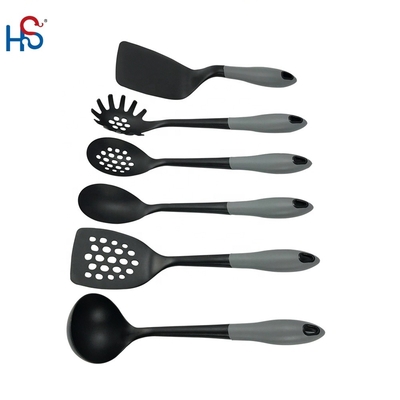 Set di utensili da cucina resistenti al calore di 6 pezzi di nylon 66 antiaderente per cucinare senza problemi