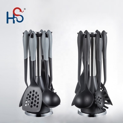 Set di utensili da cucina resistenti al calore di 6 pezzi di nylon 66 antiaderente per cucinare senza problemi