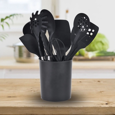 9/10/11/12pcs Silicone resistente al calore senza BPA Strumenti da cucina Spatula Set Qualsiasi colore