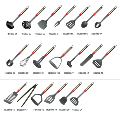2023 Apparecchi da cucina Set di utensili in nylon per cucina professionale